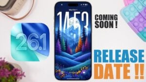 iOS 26.1 release date and features overview