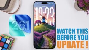 Step-by-step guide to updating your iPhone to iOS 26.1