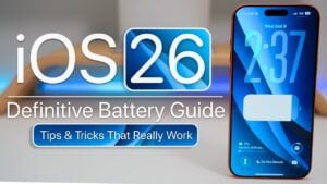 Comprehensive guide to optimizing iOS 26 battery performance