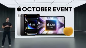 iPad Pro with M5 chip offering enhanced GPU performance and dual cameras