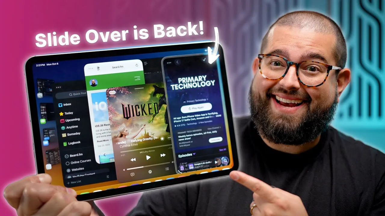 Enhanced audio controls in iPadOS 26.1 Beta for content creators