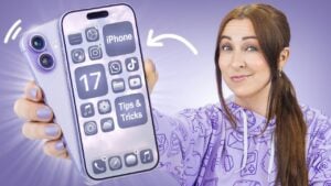 iPhone 17 showcasing dual capture mode for advanced photography