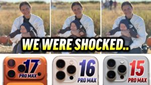iPhone 17 Pro Max vs. 16 Pro Max camera comparison in blind test results