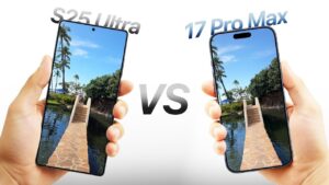 iPhone 17 Pro Max vs. Galaxy S25 Ultra camera comparison for photography enthusiasts