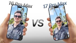 Comparison of iPhone 17 Pro Max and iPhone 16 Pro Max camera features