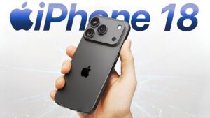 iPhone 18 Pro Max showcasing its variable aperture camera technology