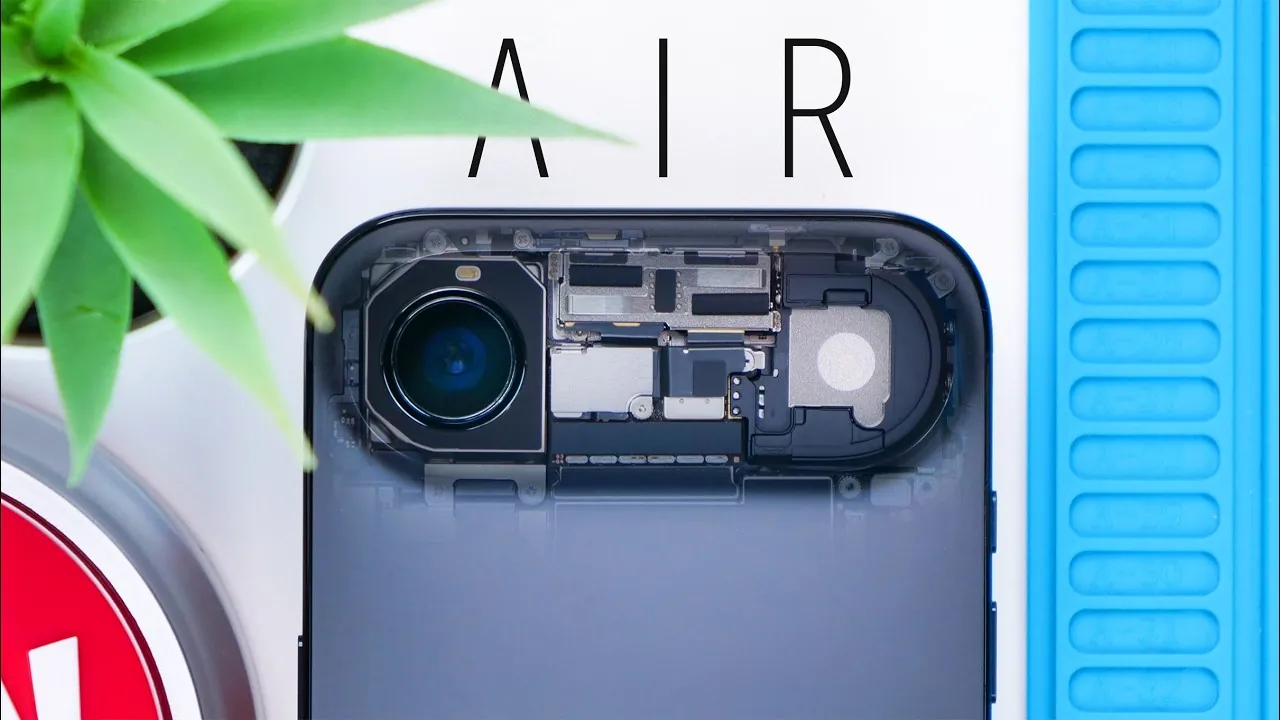 Curved glass challenges during the iPhone Air teardown process