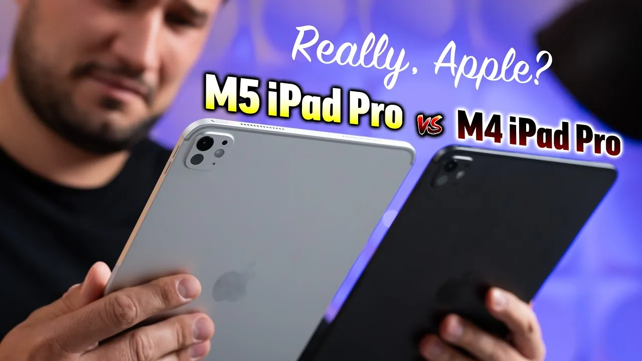 M5 iPad Pro showcasing performance upgrades and improved multitasking