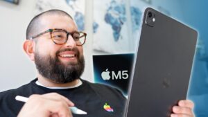 M5 iPad Pro showcasing its advanced performance upgrades
