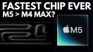 M5 MacBook Pro showcasing its advanced performance capabilities