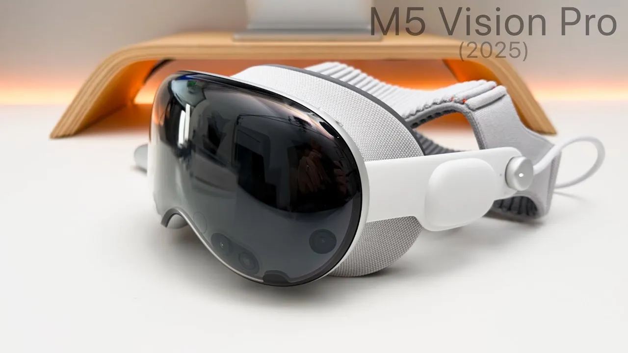 M5 Apple Vision Pro Review: Features, Price, and Performance Close-up of the M5 Vision Pro’s refined design and build quality