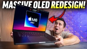 M6 MacBook Pro featuring advanced OLED display technology