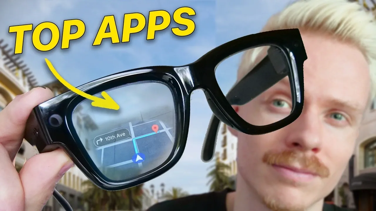 Meta Ray-Ban smart glasses showcasing AR navigation features