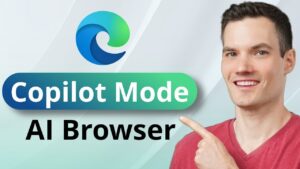 Visual of Microsoft Edge's new features for organizing browsing history and tabs