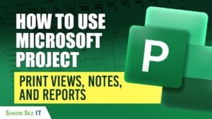 A detailed guide to creating polished project reports in Microsoft Project