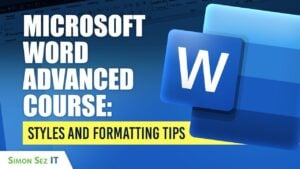 A detailed guide on using Microsoft Word styles and formatting for professional documents