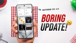 Visual enhancements in Nothing OS 4.0, including smoother animations