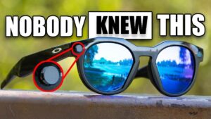 Sleek design of Oakley Meta HSTN smart glasses for active lifestyles