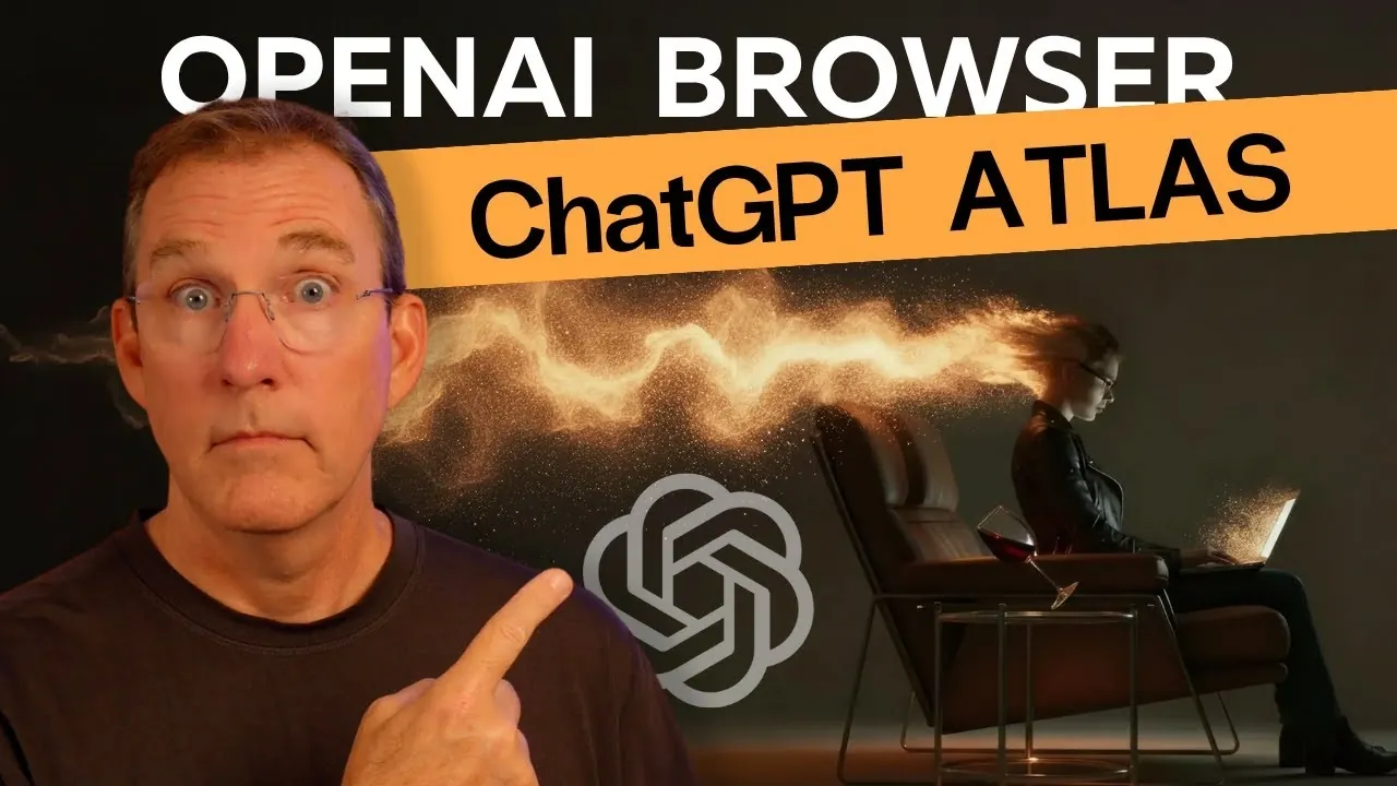 . Privacy and security settings in OpenAI Atlas, highlighting incognito mode and data control options