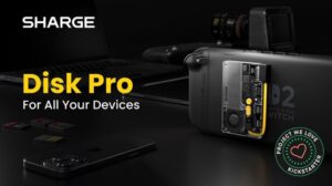 Portable SSD featuring active cooling technology and multi-port hub functionality