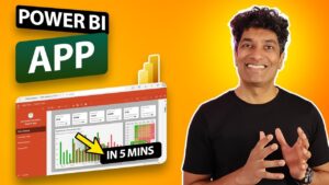 A step-by-step guide on setting up your first Power BI app for streamlined data sharing.