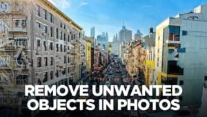 Remove unwanted objects from photos easily with Touch Retouch app
