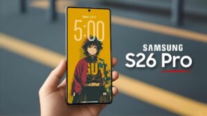 Samsung Galaxy S26 Pro showcasing its camera features and design
