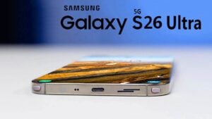 Samsung Galaxy S26 Ultra showcasing AI-powered camera features