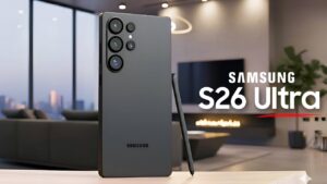 Samsung Galaxy S26 Ultra showcasing its advanced camera technology