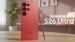 Samsung Galaxy S26 Ultra showcasing its sleek design and cosmic orange finish