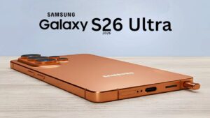 Samsung Galaxy S26 Ultra display showcasing brighter and smarter OLED technology