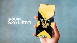 Samsung Galaxy S26 Ultra showcasing its innovative features and design