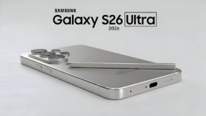 Samsung Galaxy S26 Ultra showcasing sleek design and premium build