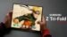 Samsung Galaxy Z TriFold showcasing its trifolding design in smartphone mode