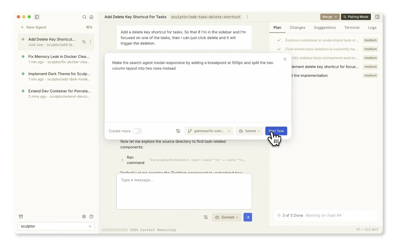 The Missing UI for Claude Code: How Sculptor Redefines AI Workflows