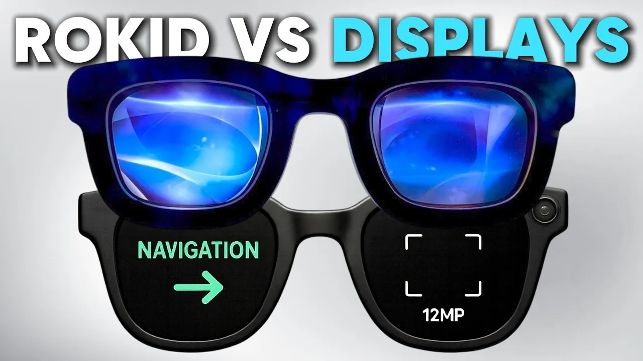 Rokid smart glasses showcasing their user-friendly features and design