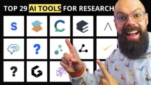 AI tools designed to streamline academic research and save time for researchers