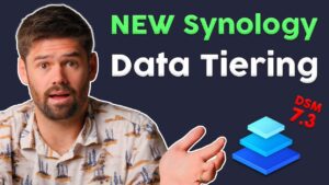 Overview of Synology DSM 7.3’s data tiering feature for smarter storage management