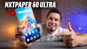 TCL NXTPAPER 60 Ultra smartphone with a matte, paper-like display for eye comfort