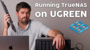 UGREEN NAS being upgraded with TrueNAS Scale for advanced storage capabilities