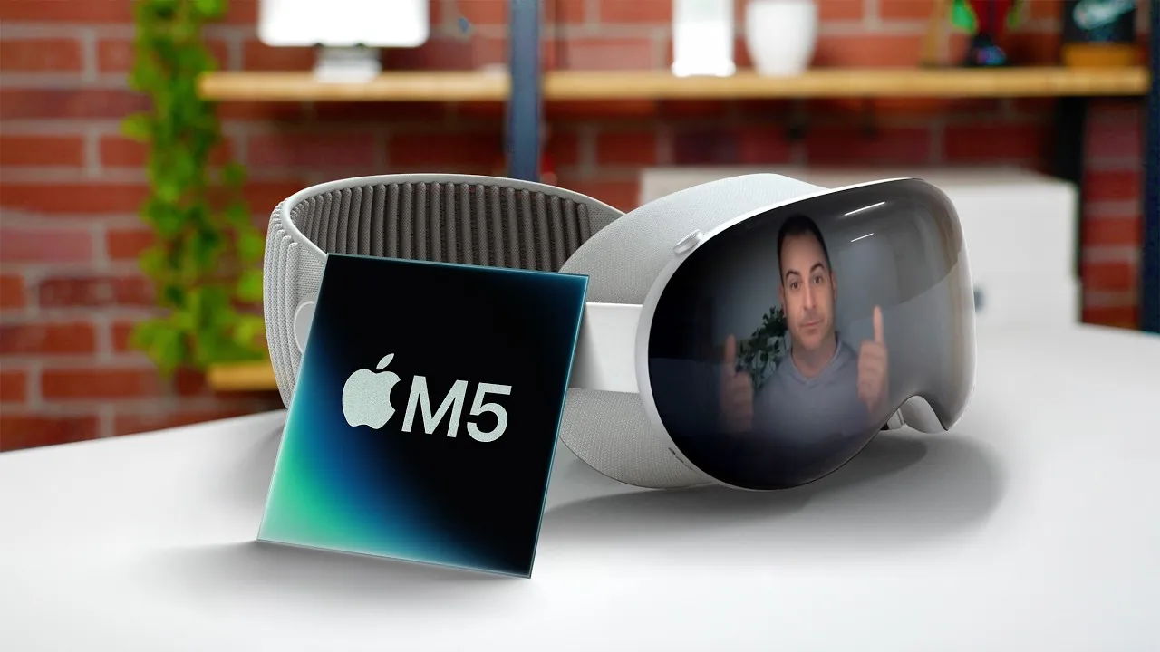 apple vision pro m5 chip performance