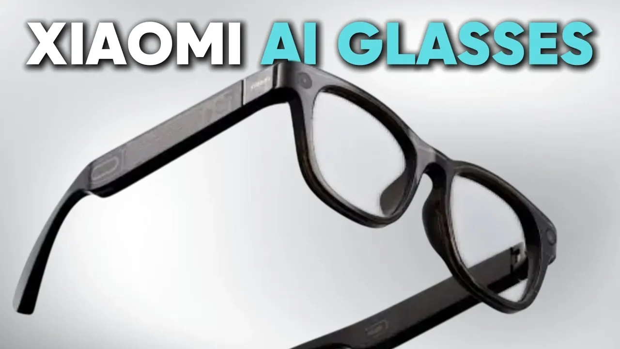 Unboxing the Xiaomi AI Glasses with premium accessories and sleek design