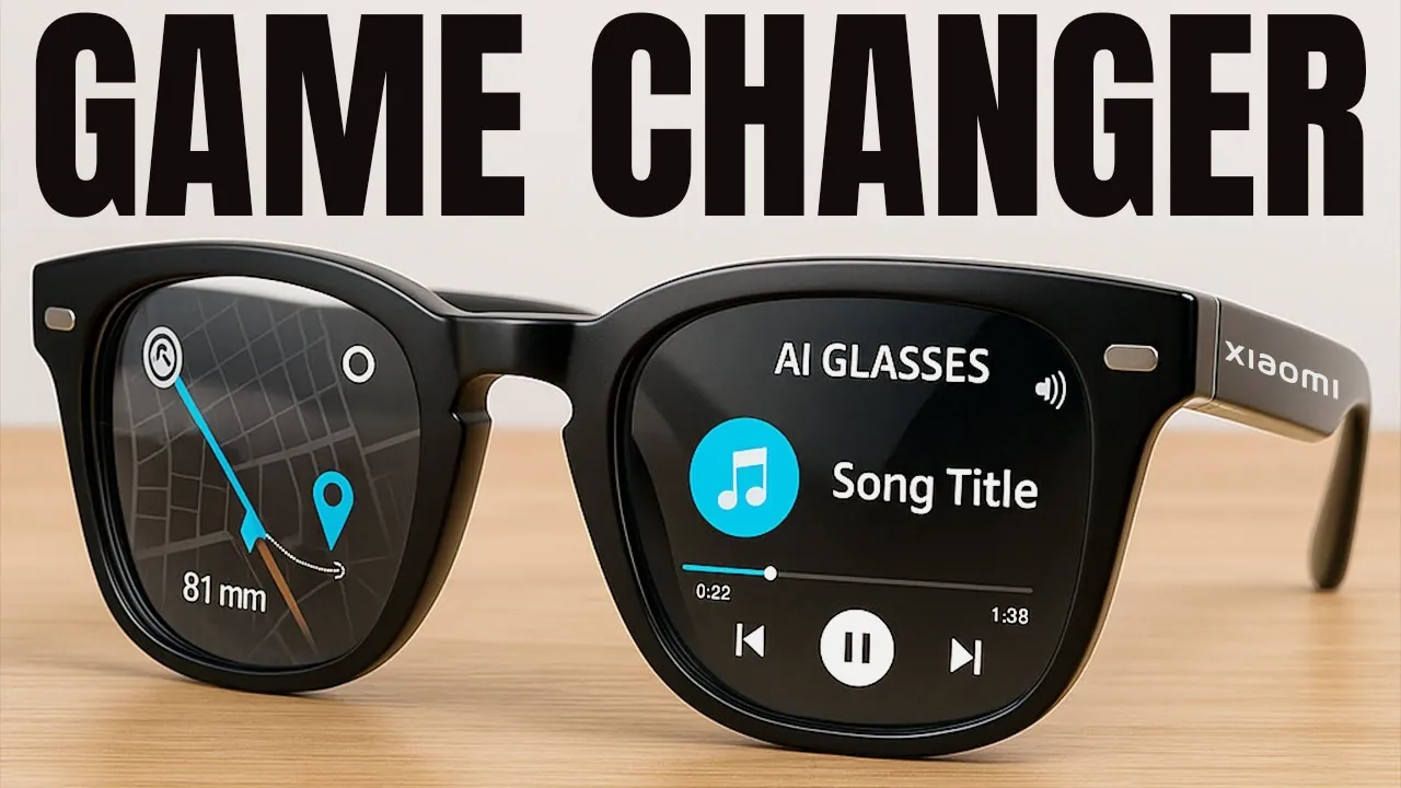 Lightweight Xiaomi Smart Glasses designed for all-day comfort