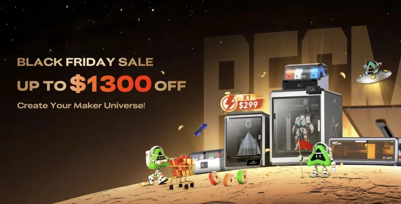 Creality Black Friday 3D printer deals