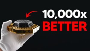 Concept art of the Z1 chip planned for 2026 and its AI applications