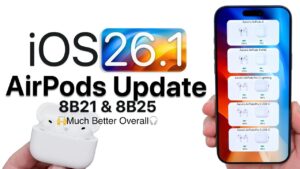 Step-by-step guide to installing AirPods firmware update 8B25
