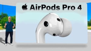 AirPods Pro 4 showcasing infrared camera technology for gesture controls