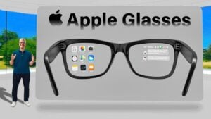 Apple Glasses showcasing augmented reality features for everyday use