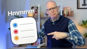 Apple Reminders list view after 30 days of daily task management