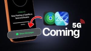 Apple's satellite communication technology for improved connectivity
